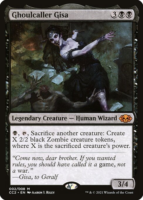 Ghoulcaller Gisa (2) - Commander Collection: Black - Game On