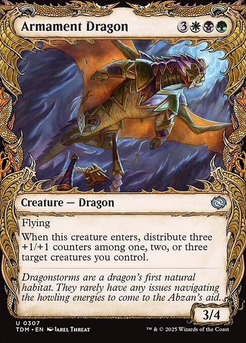 Armament Dragon (307) - SHOWCASE - Tarkir: Dragonstorm - Game On