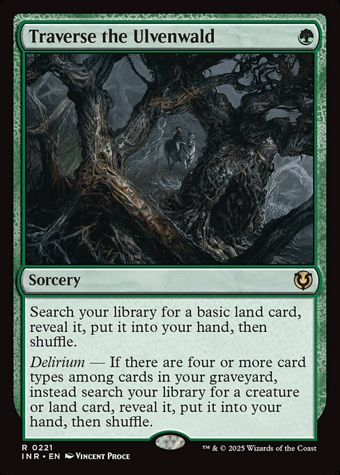 Traverse the Ulvenwald (221) (Foil) - Innistrad Remastered - Game On