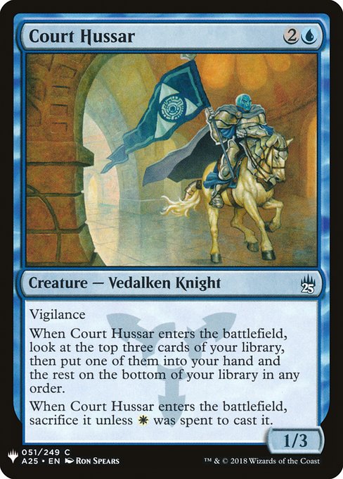 Court Hussar (A25-51) - The List - Game On