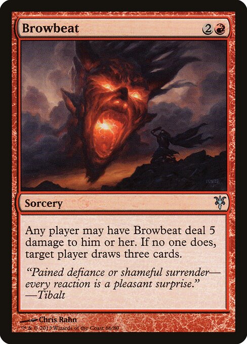 Browbeat (66) - Duel Decks: Sorin vs. Tibalt - Game On
