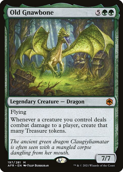 Old Gnawbone (197) (Foil) - Adventures in the Forgotten Realms - Game On