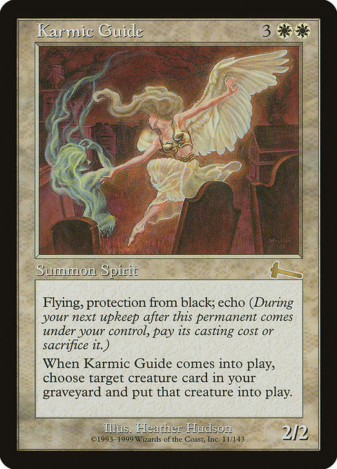 Karmic Guide (11) (Foil) - Urza's Legacy - Game On