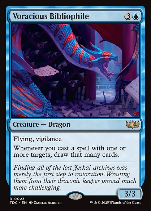 Voracious Bibliophile (23) - Tarkir: Dragonstorm Commander - Game On