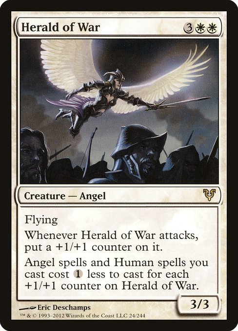 Herald of War (24) (Foil) - Avacyn Restored - Game On