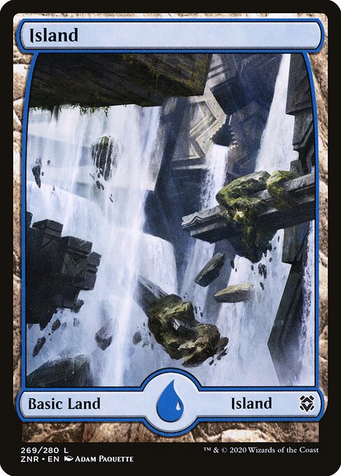 Island (269) - FULL ART - Zendikar Rising - Game On