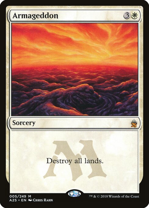 Armageddon (5) - Masters 25 - Game On