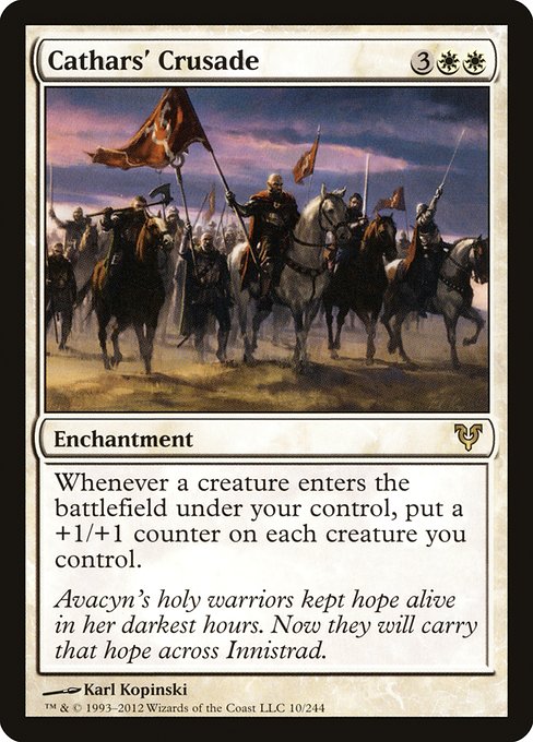 Cathars' Crusade (10) - Avacyn Restored - Game On