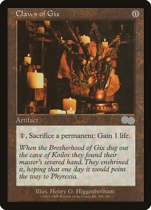 Claws of Gix (290) - Urza's Saga - Game On