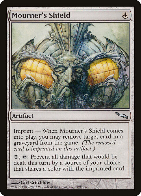 Mourner's Shield (209) (Foil) - Mirrodin - Game On