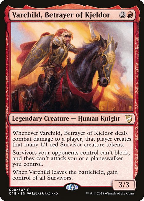 Varchild, Betrayer of Kjeldor (28) - Commander 2018 - Game On