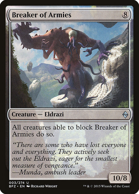 Breaker of Armies (3) - Battle for Zendikar - Game On