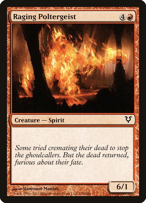 Raging Poltergeist (150) (Foil) - Avacyn Restored - Game On