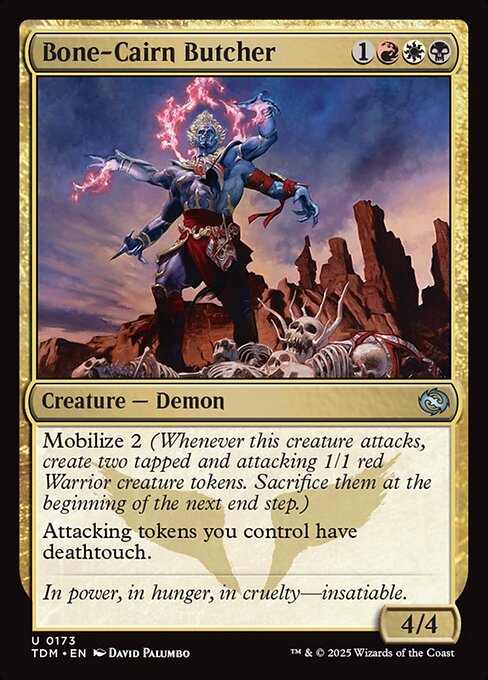 Bone-Cairn Butcher (173) - Tarkir: Dragonstorm - Game On