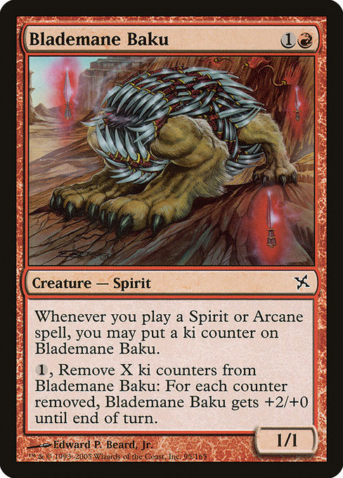 Blademane Baku (95) (Foil) - Betrayers of Kamigawa - Game On