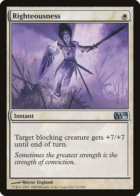 Righteousness (27) - Magic 2010 - Game On
