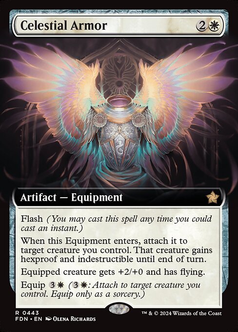 Celestial Armor (443) - EXTENDED ART - Foundations - Game On