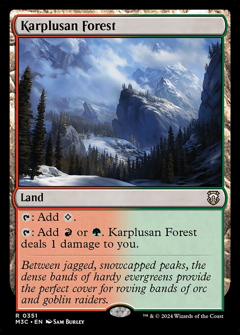 Karplusan Forest (351) - Modern Horizons 3 Commander - Game On
