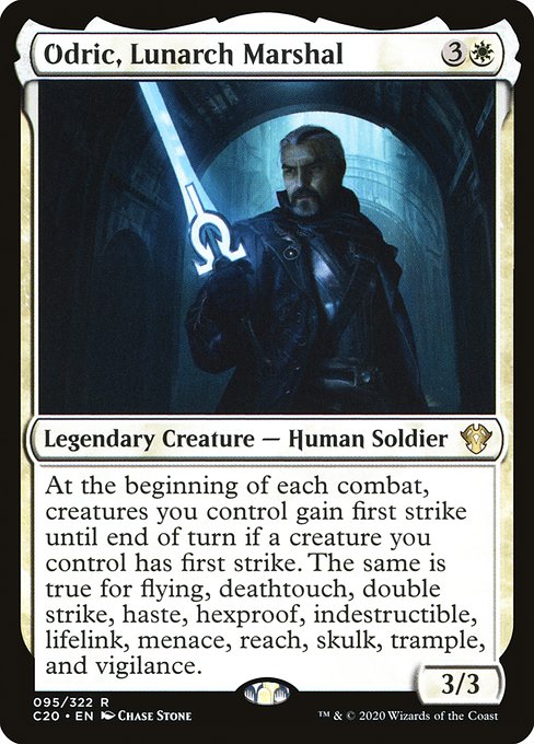 Odric, Lunarch Marshal (95) - Commander 2020 - Game On