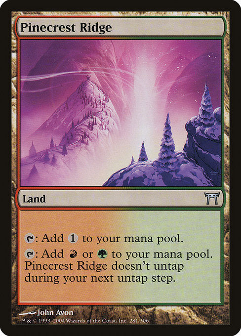 Pinecrest Ridge (281) - Champions of Kamigawa - Game On