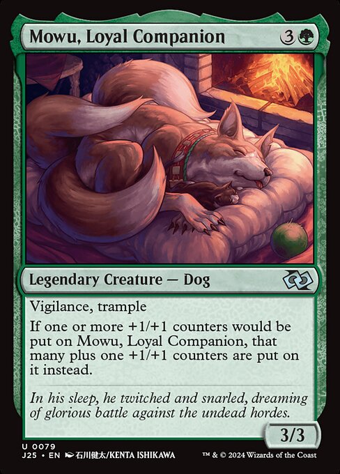 Mowu, Loyal Companion (79) - Foundations Jumpstart - Game On