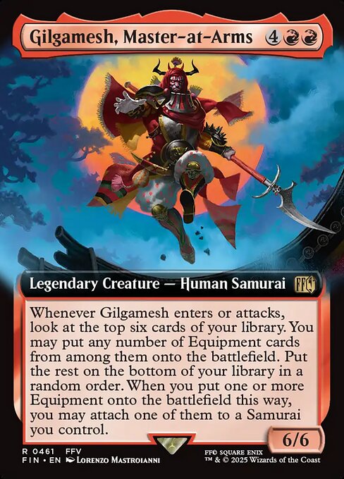 Gilgamesh, Master-at-Arms (461) - EXTENDED ART - Final Fantasy - Game On