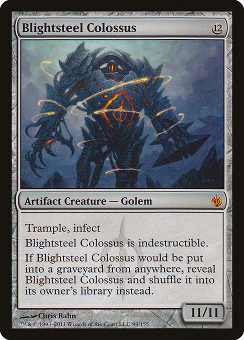Blightsteel Colossus (99) - Mirrodin Besieged - Game On