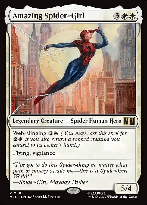 Amazing Spider-Girl (583) - Marvel Super Heroes Commander - Game On
