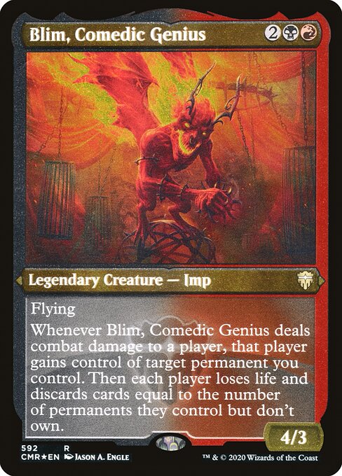 Blim, Comedic Genius (592) (Foil) - Commander Legends - Game On