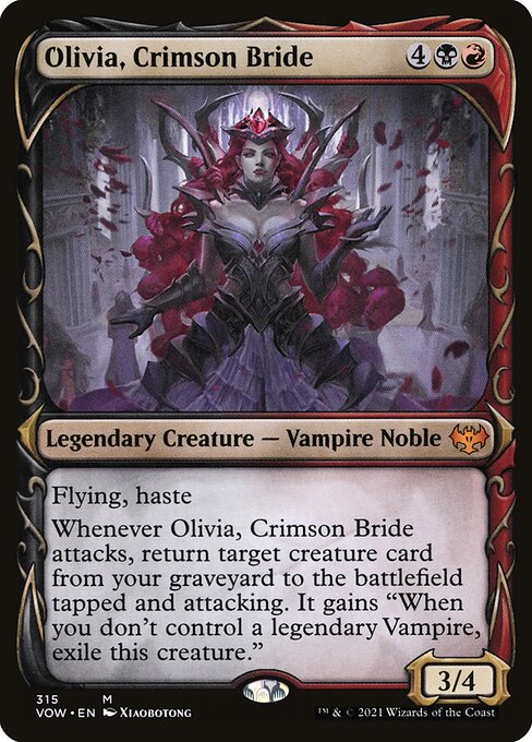 Olivia, Crimson Bride (315) - SHOWCASE - Innistrad: Crimson Vow - Game On