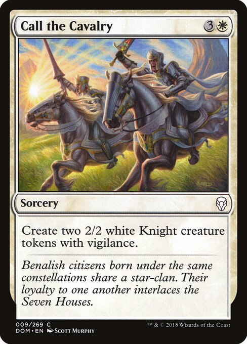 Call the Cavalry (9) (Foil) - Dominaria - Game On