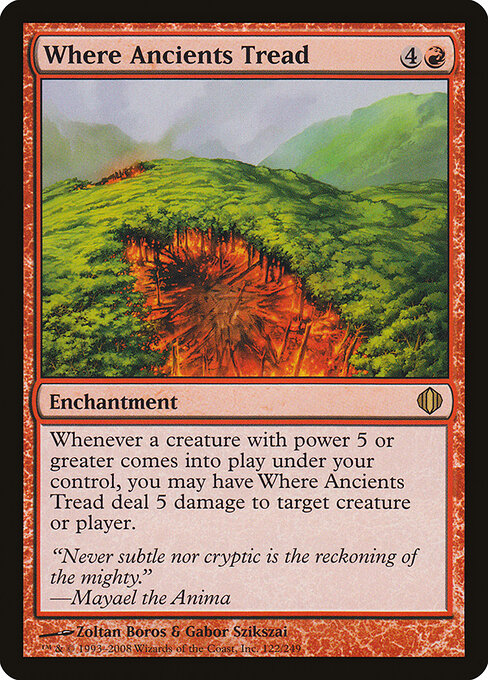 Where Ancients Tread (122) - Shards of Alara - Game On