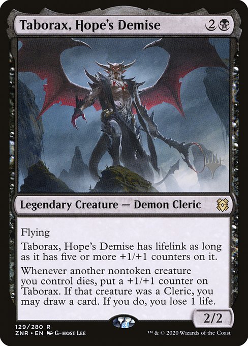 Taborax, Hope's Demise (129p) - Zendikar Rising Promos - Game On