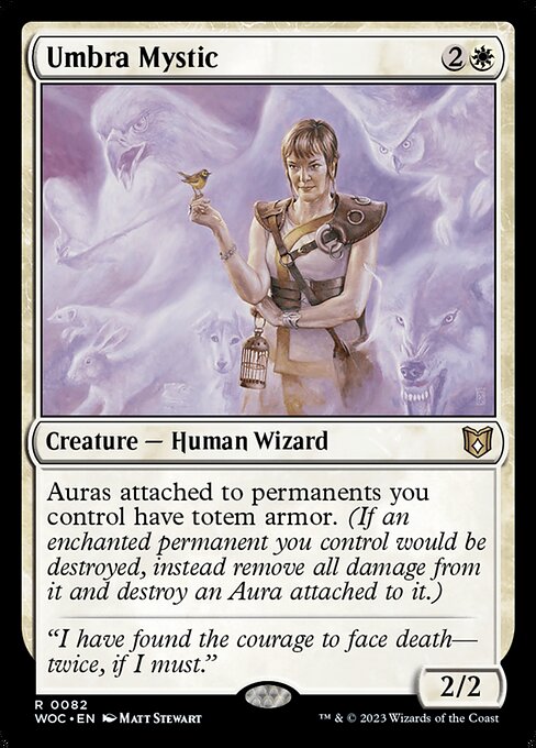 Umbra Mystic (82) - Wilds of Eldraine Commander - Game On