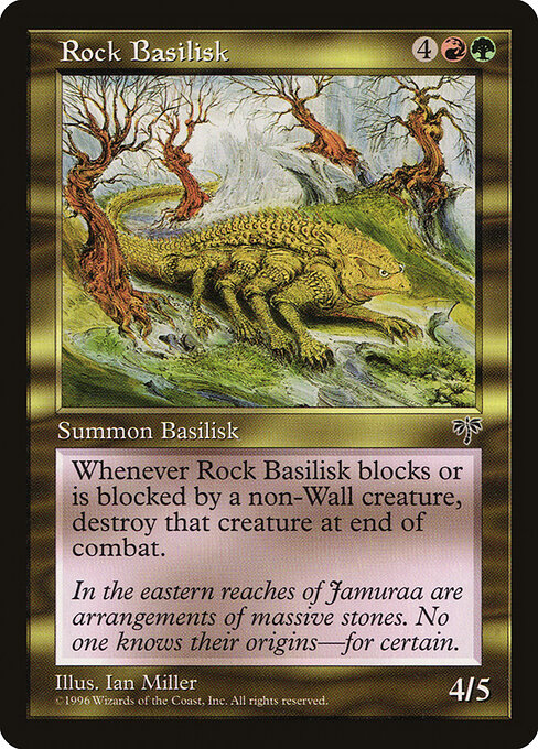 Rock Basilisk (279) - Mirage - Game On
