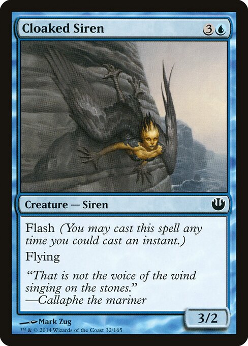 Cloaked Siren (32) (Foil) - Journey into Nyx - Game On