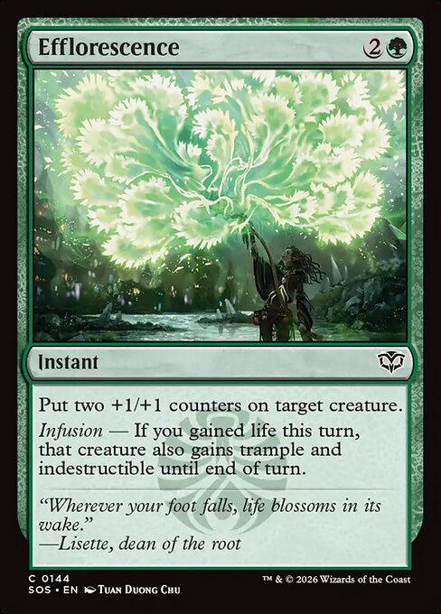 Efflorescence (144) (Foil) - Secrets of Strixhaven - Game On