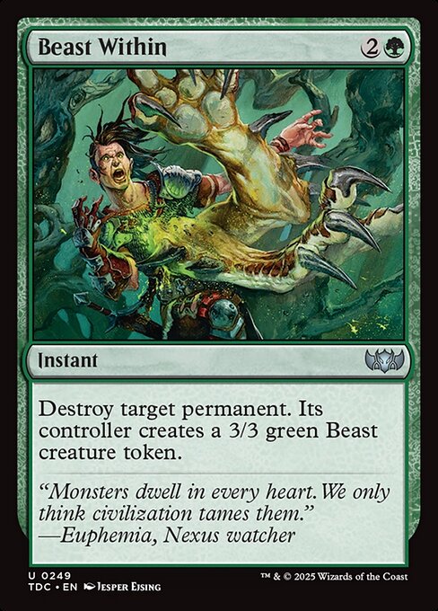 Beast Within (249) - Tarkir: Dragonstorm Commander - Game On