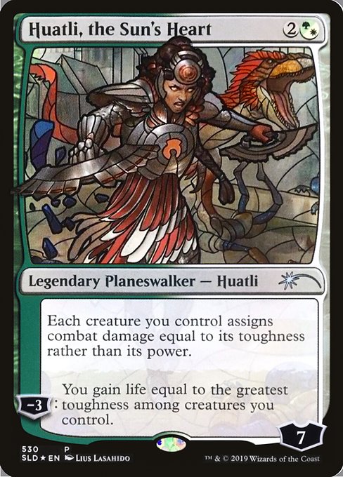 Huatli, the Sun's Heart (530) (Foil) - Secret Lair Drop - Game On