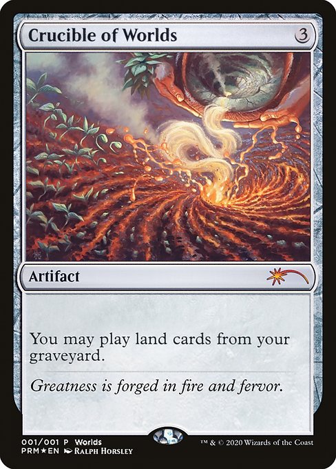 Crucible of Worlds (2019) (Foil) - World Championship Promos - Game On