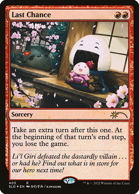 Last Chance (405) (Foil) - Secret Lair Drop - Game On