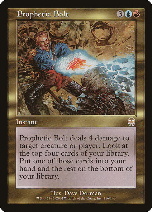 Prophetic Bolt (116) (Foil) - Apocalypse - Game On