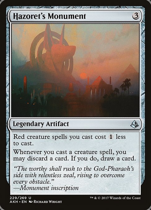 Hazoret's Monument (229) - Amonkhet - Game On