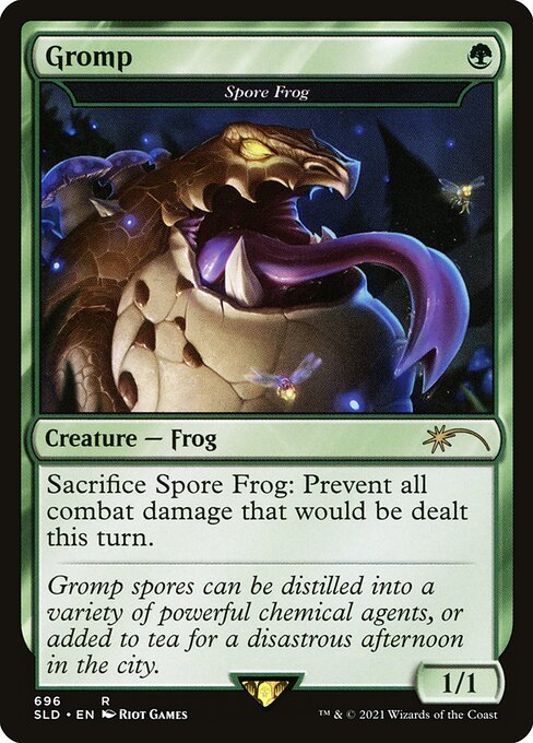 Spore Frog (696) (Foil) - Secret Lair Drop - Game On