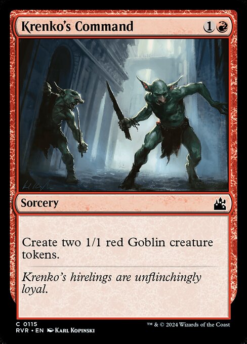Krenko's Command (115) - Ravnica Remastered - Game On