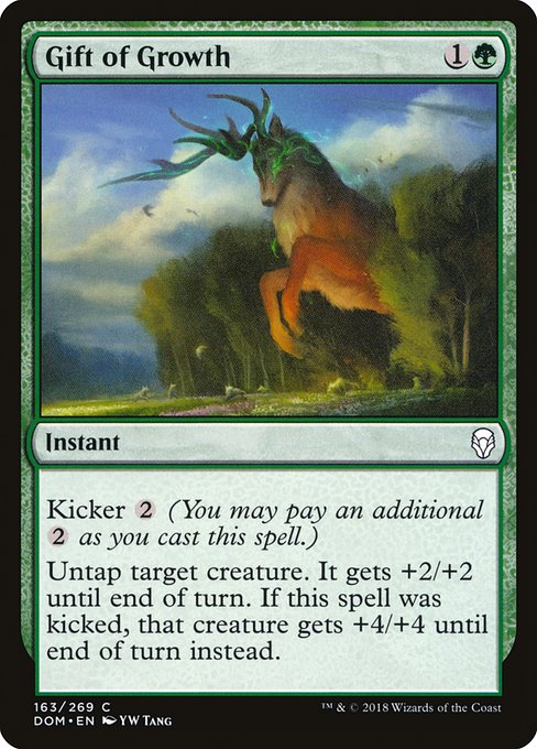 Gift of Growth (163) (Foil) - Dominaria - Game On