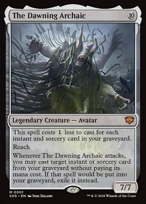 The Dawning Archaic (1) (Foil) - Secrets of Strixhaven - Game On