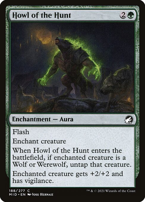 Howl of the Hunt (188) (Foil) - Innistrad: Midnight Hunt - Game On