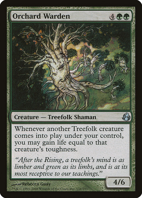 Orchard Warden (131) (Foil) - Morningtide - Game On