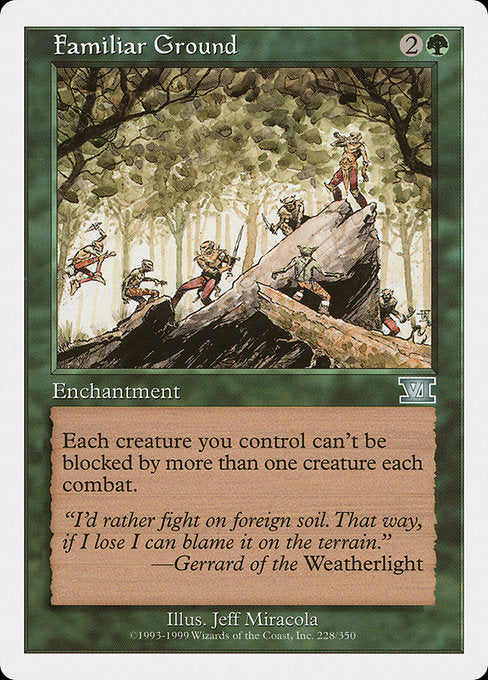 Familiar Ground (228) - Classic Sixth Edition - Game On
